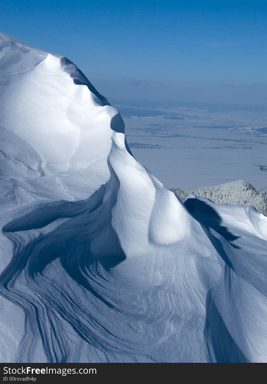 Ripple marks on the ridge of Piatra Mare (1843 m)