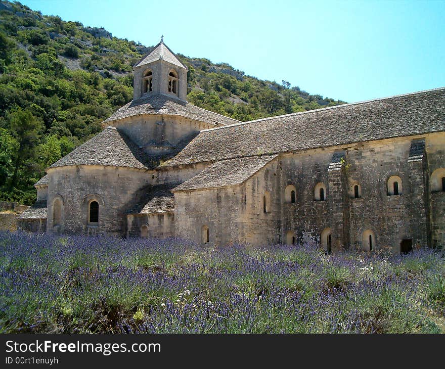 Detail of Senanque Abbey