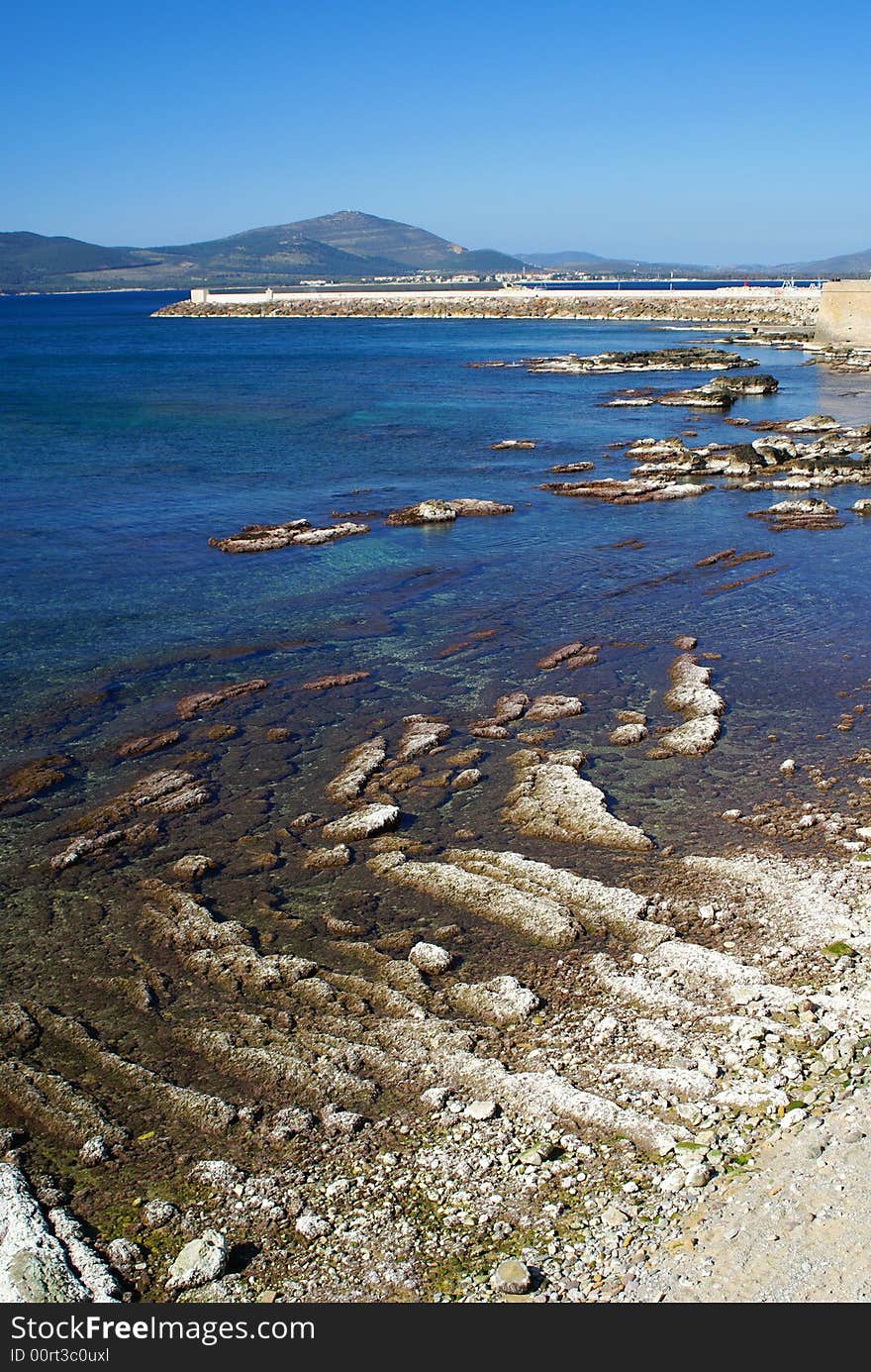 Sea near Alghero