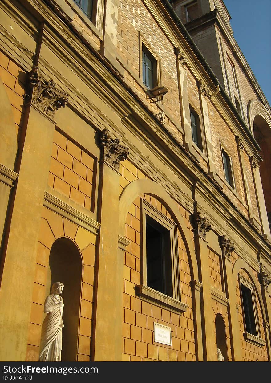 Vatican Museum Courtyard