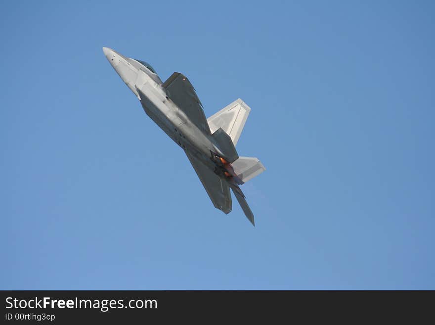 F-22 picture taken at local airsshow. F-22 picture taken at local airsshow