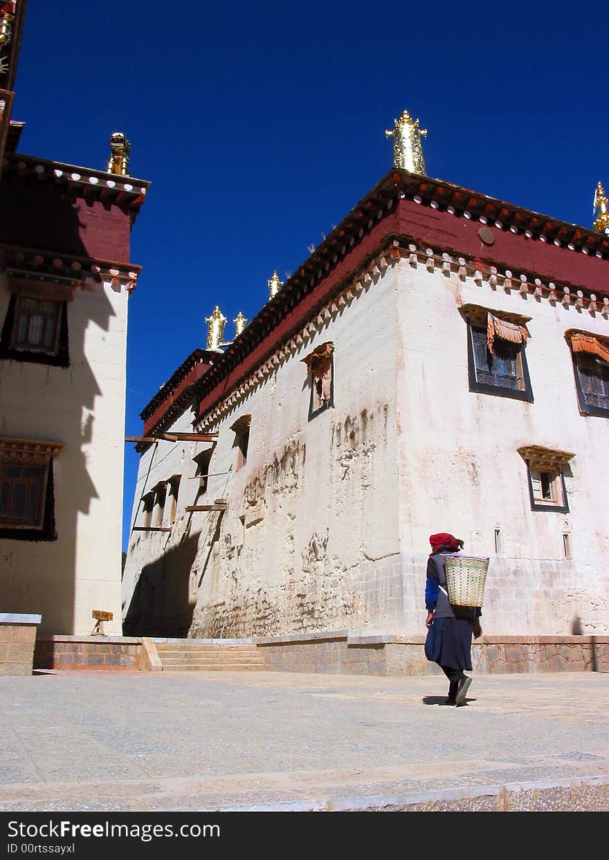 A Tibetan Buddhism Temple