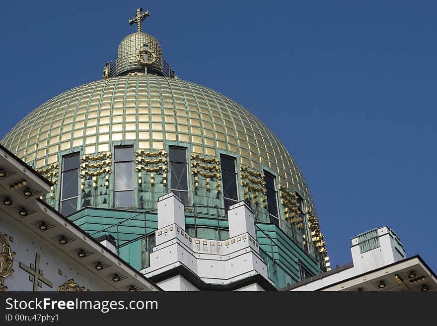 The Otto's Wagner's church was built in the Jugendstil and is found in the nervous welfare institution tree nurseryman height in Vienna. The Otto's Wagner's church was built in the Jugendstil and is found in the nervous welfare institution tree nurseryman height in Vienna.