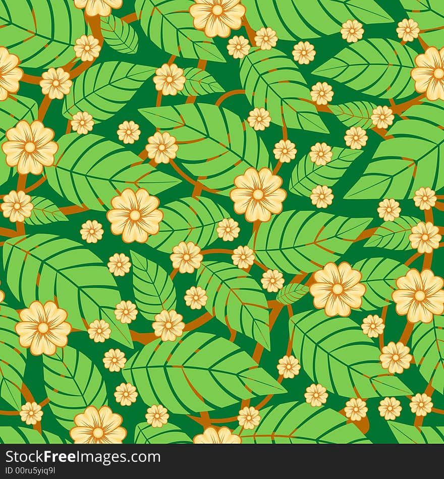 Floral Seamless Pattern