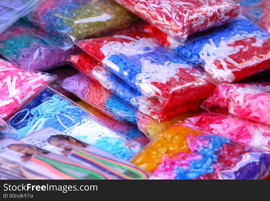 Bags of String and threat in all sorts of colour. Bags of String and threat in all sorts of colour