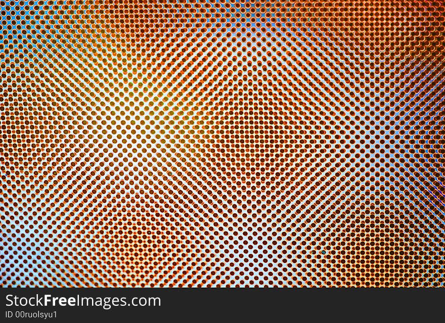 Background with many points, giving a moire effect. Reddish orange. Background with many points, giving a moire effect. Reddish orange.