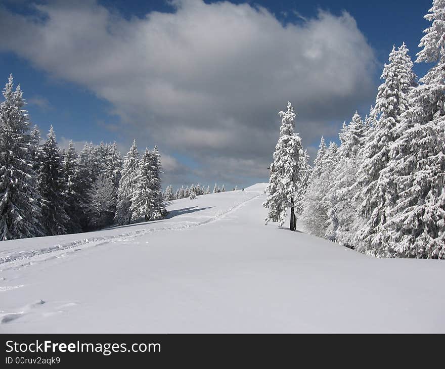 Bucegi Mountains  - winter 2