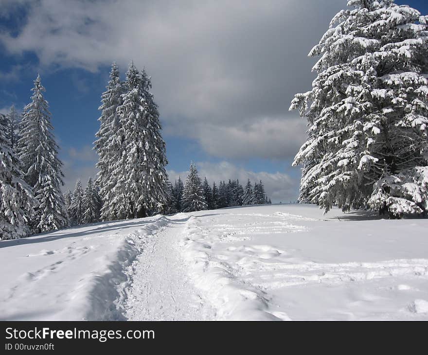 A trip on the romanian mountains. A trip on the romanian mountains