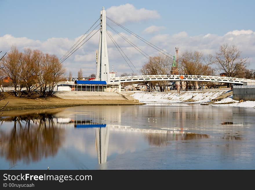 Bridge over the river