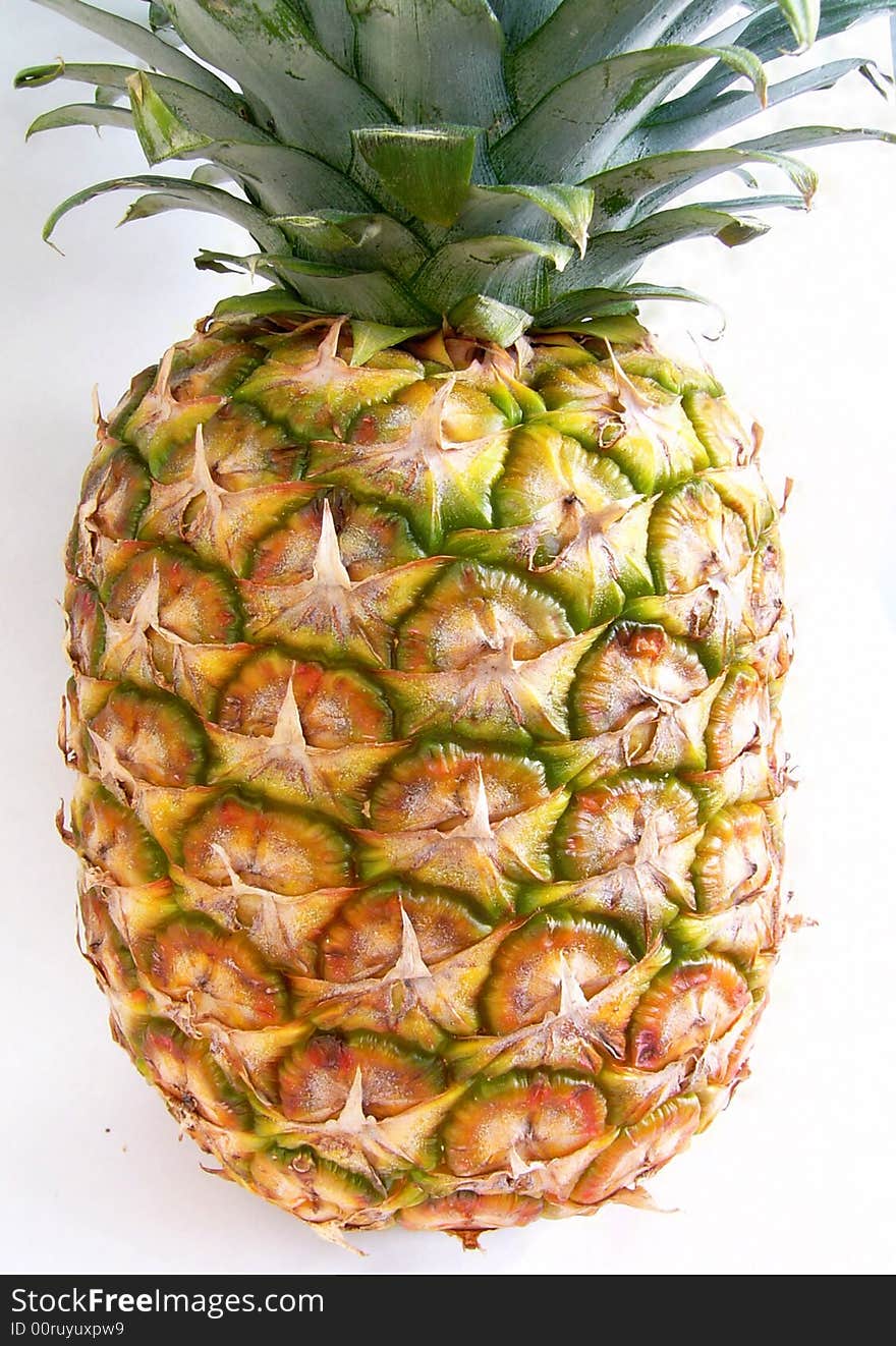 Detail of pineapple