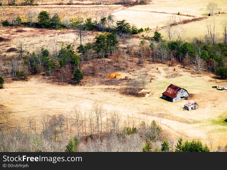 Barn In The Valley