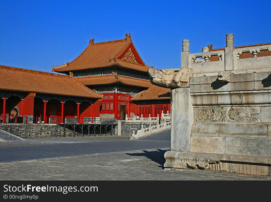 The Historical Forbidden City In Beijing