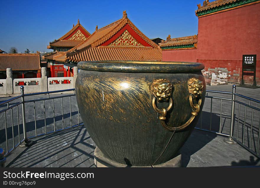 The historical Forbidden City in Beijing