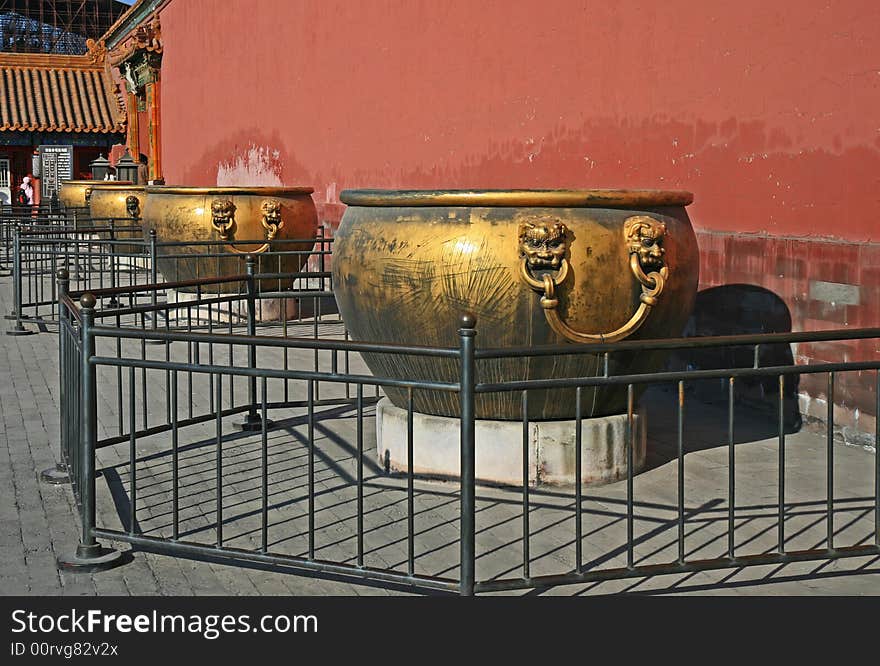 The historical Forbidden City in Beijing