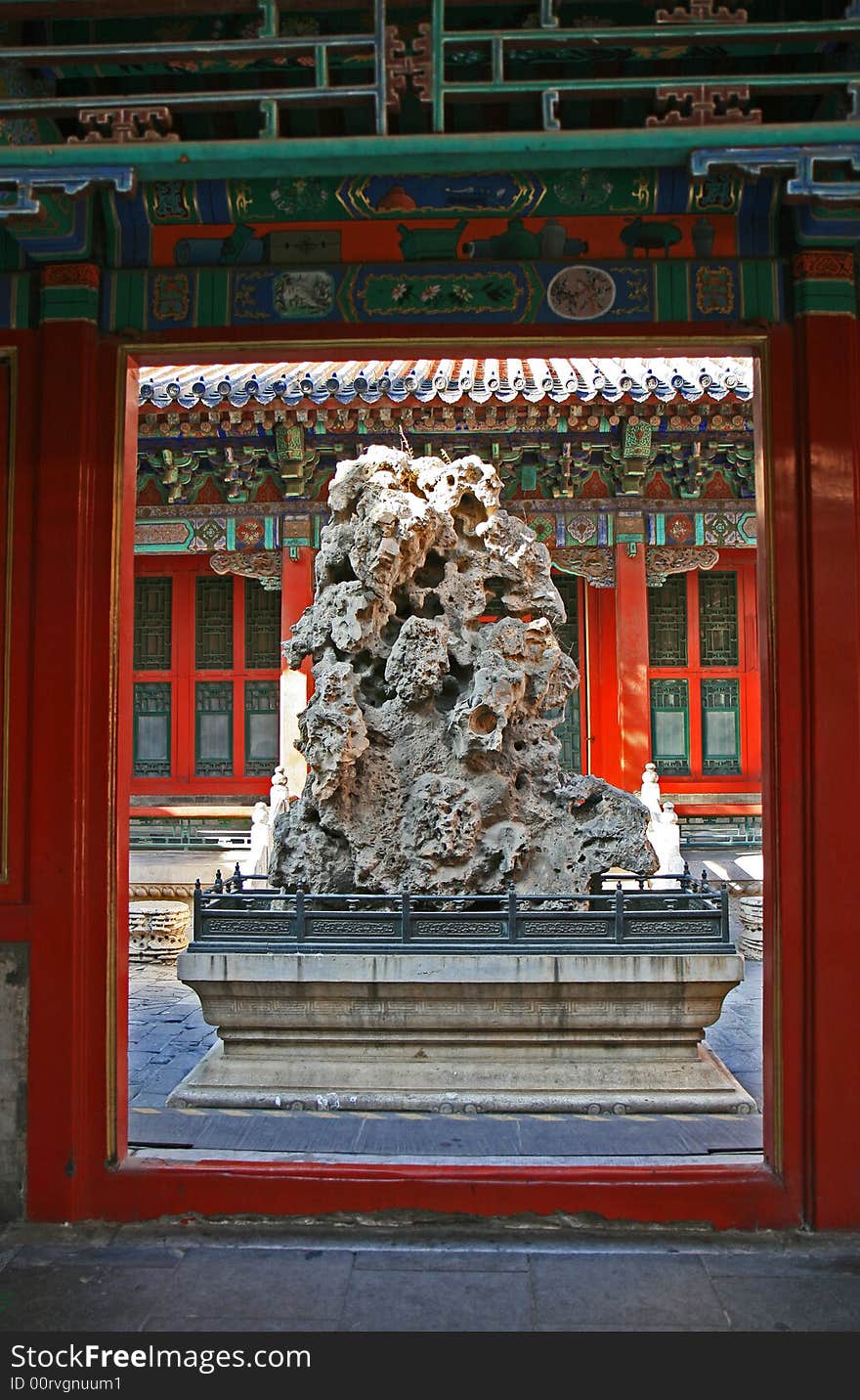 The Historical Forbidden City In Beijing