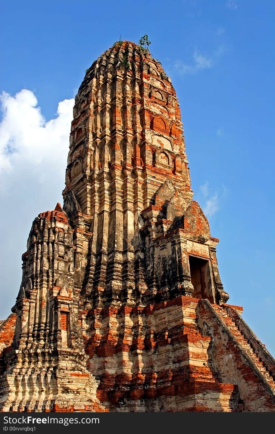 Old temple in Thailand, Autaia.