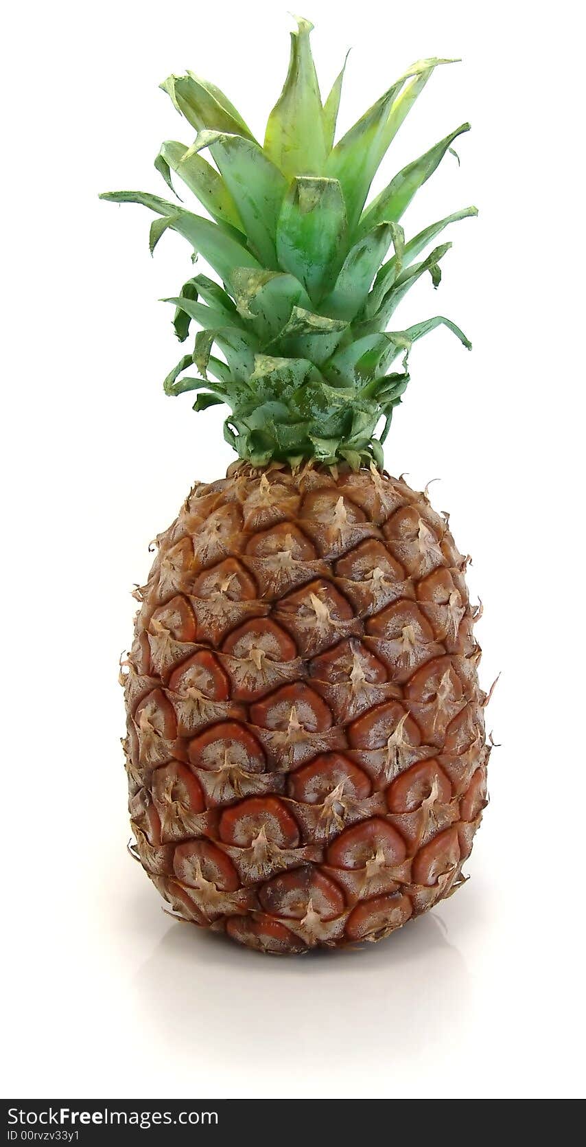 Pineapple on a white background