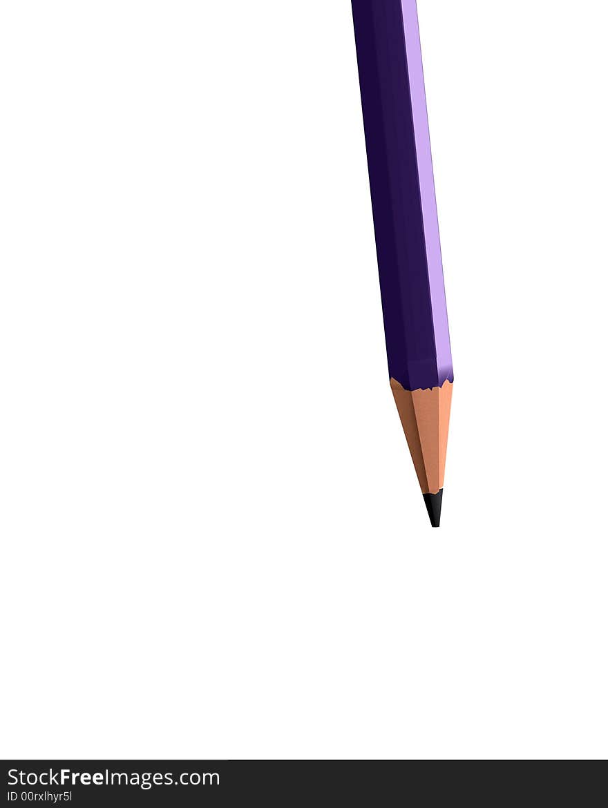 An image of a pencil, it could represent the concept of creativity.