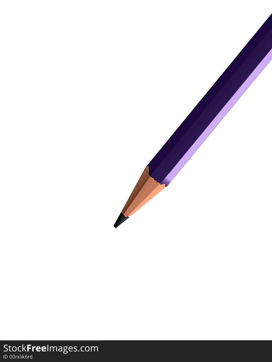 An image of a pencil, it could represent the concept of creativity.