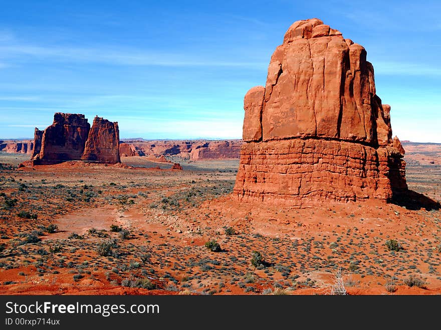 Landscape Pictures at Arches National Park in Utah. Landscape Pictures at Arches National Park in Utah