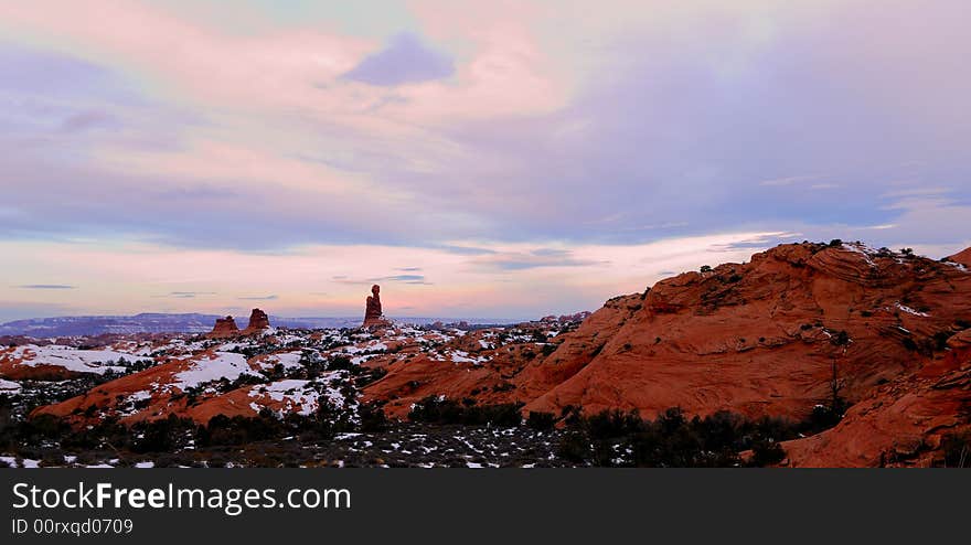 Landscape Pictures at Arches National Park in Utah. Landscape Pictures at Arches National Park in Utah