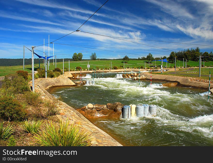 Penrith White Water Park used for the 2000 Sydney Olympics.