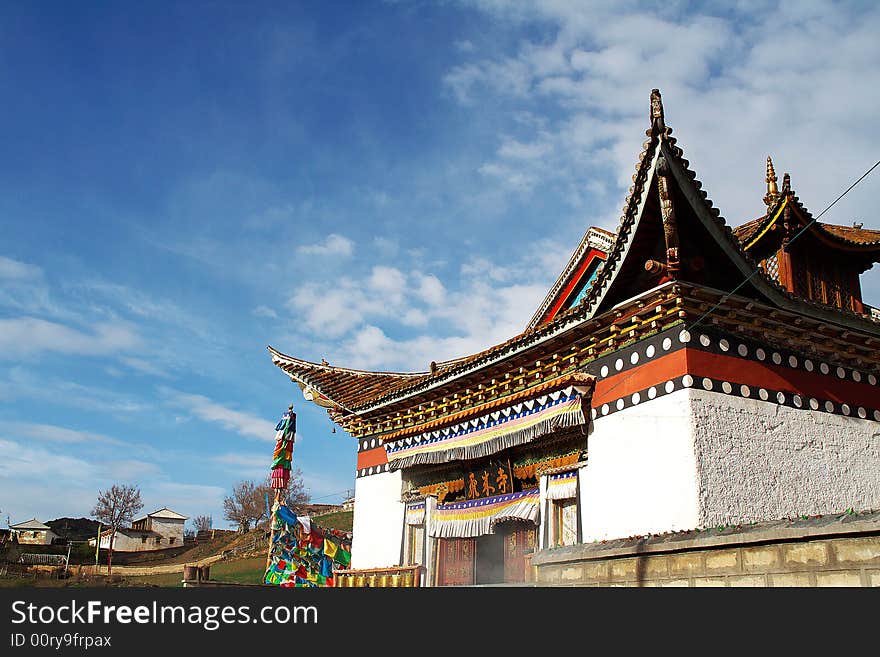 Feilai Temple in Li Jiang, Yunnan Province, P.R.China