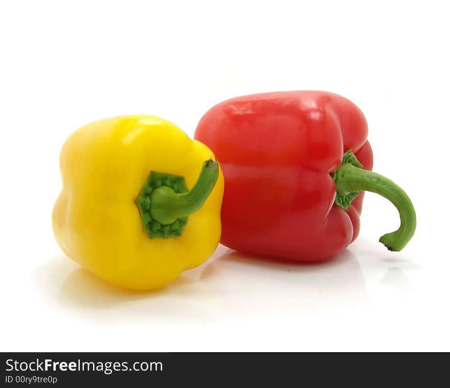 Colored peppers