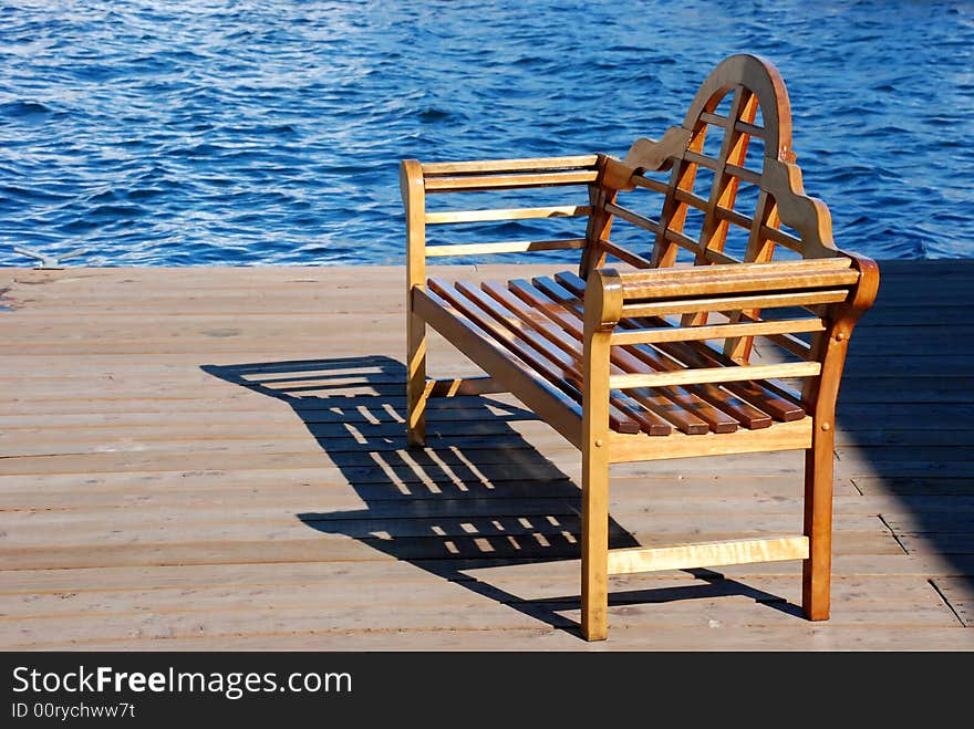 Bench at the Pier