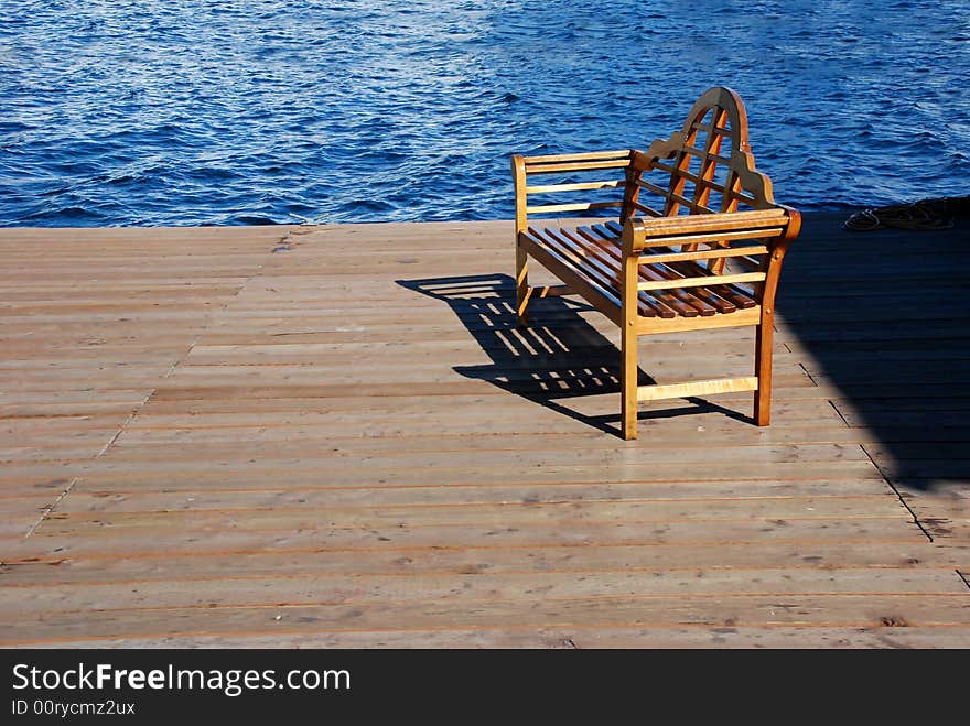 Bench at the Pier