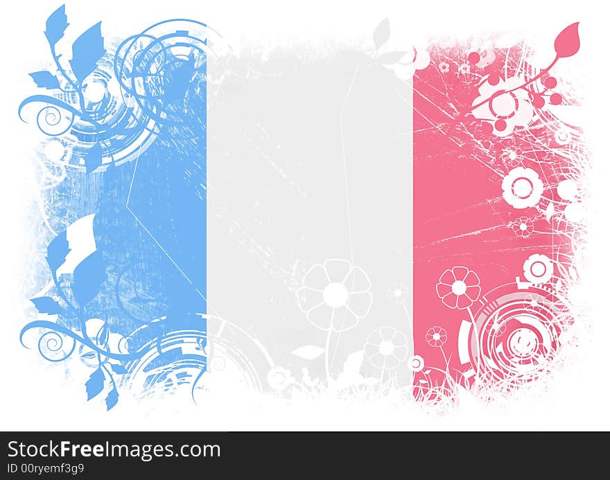 Modern flag of France