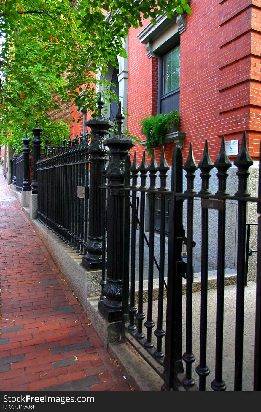 Beacon Hill is a wealthy neighborhood of Federal-style rowhouses, with some of the highest property values in the United States. Beacon Hill is a wealthy neighborhood of Federal-style rowhouses, with some of the highest property values in the United States