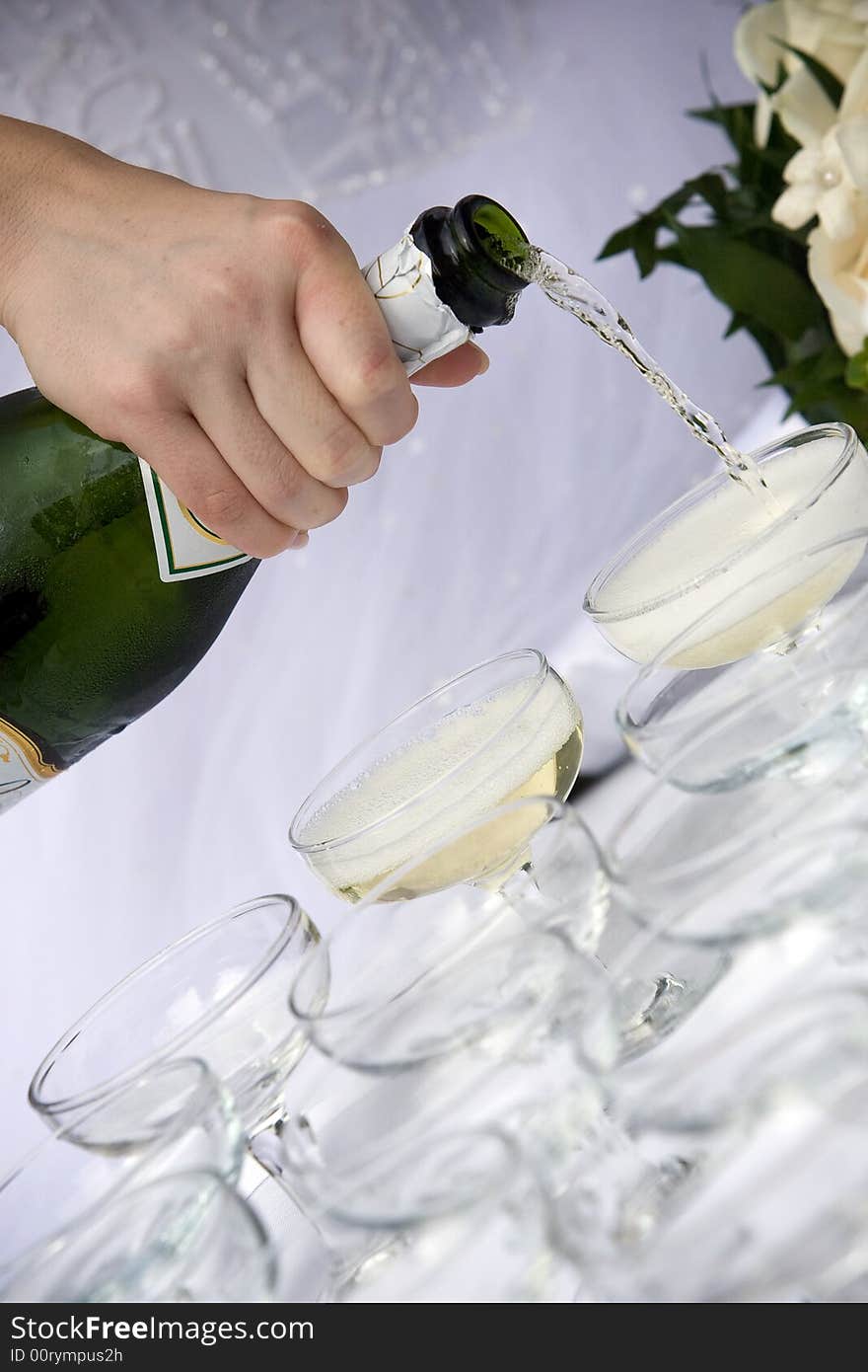 Champagne Toast - Wedding