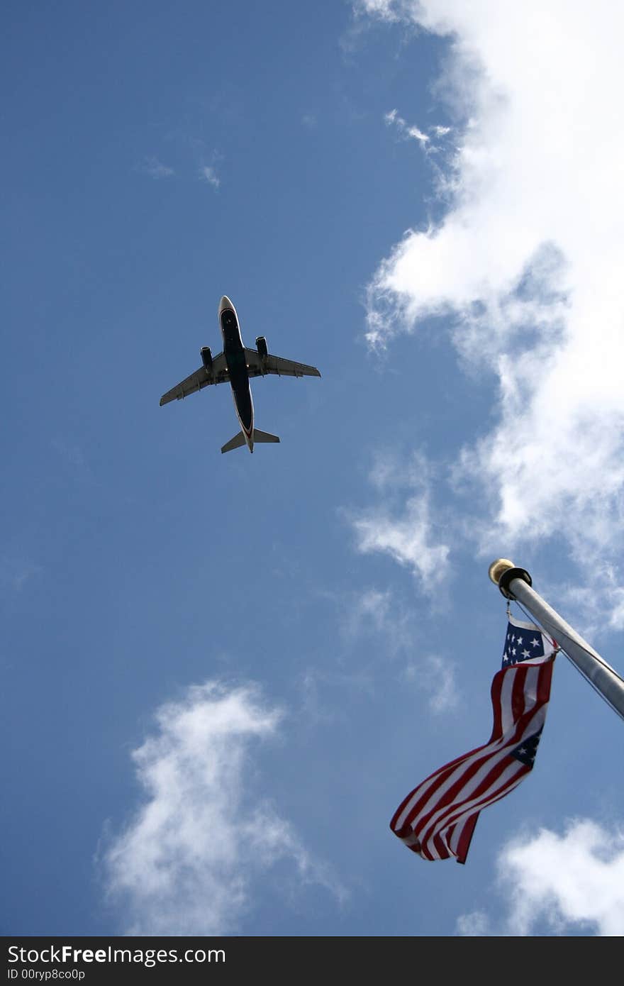 Overflew The Flag