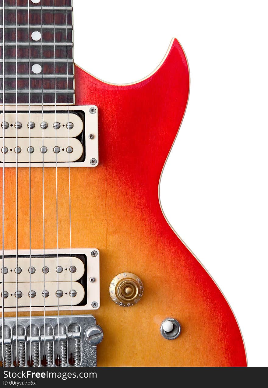 Electric Guitar Detail