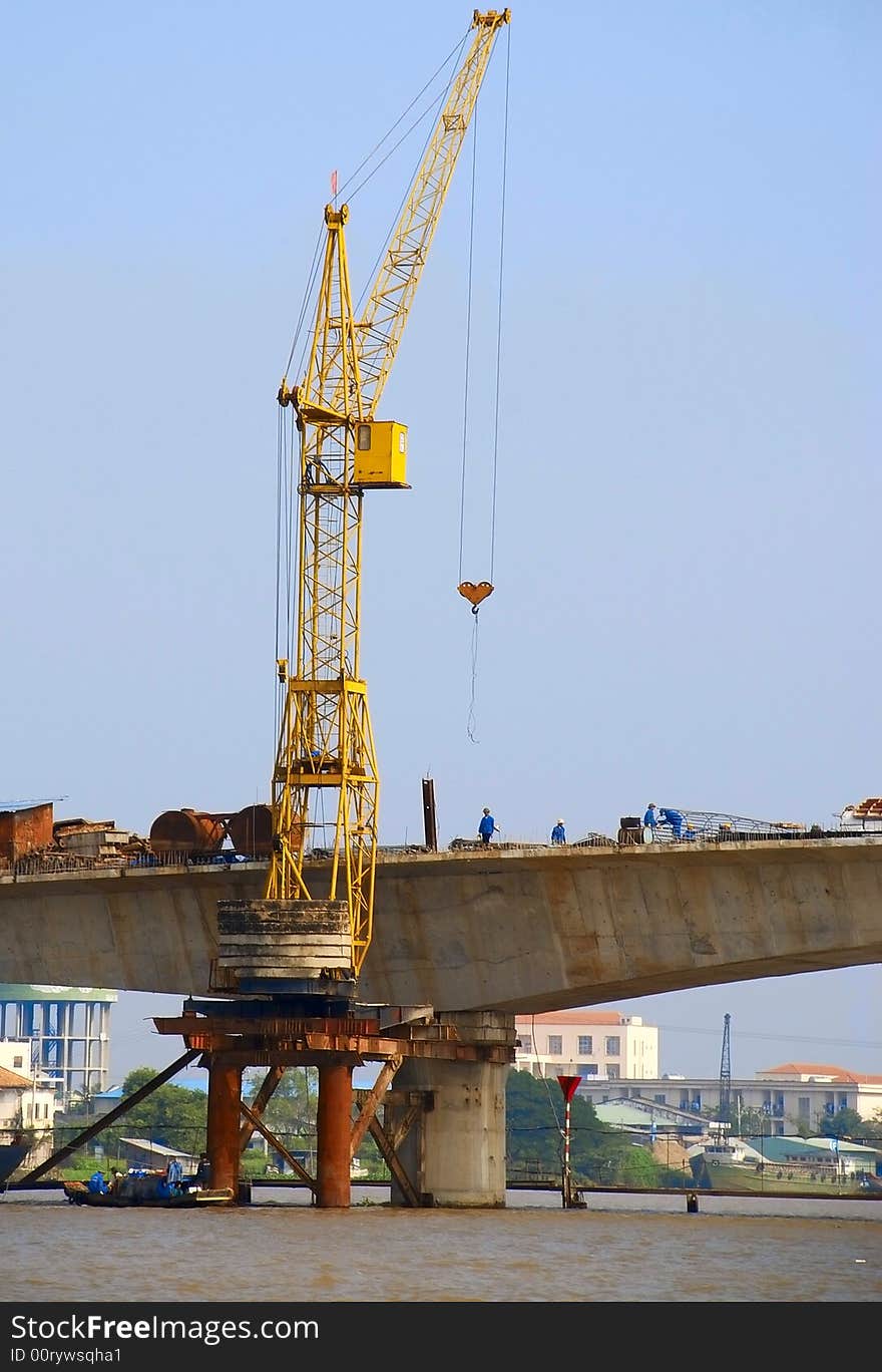 Construction of the bridge