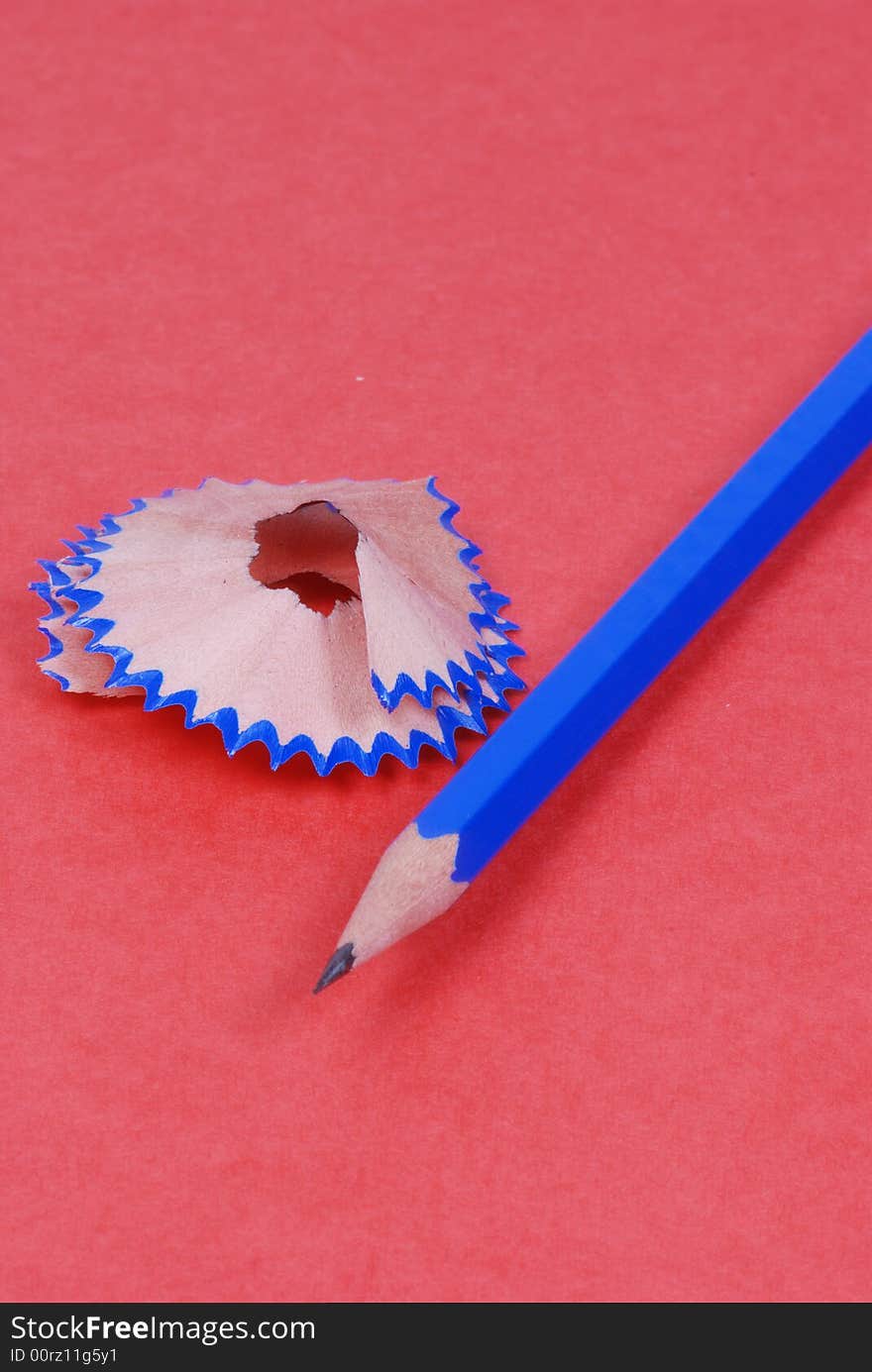 Image for the pencil with shaving