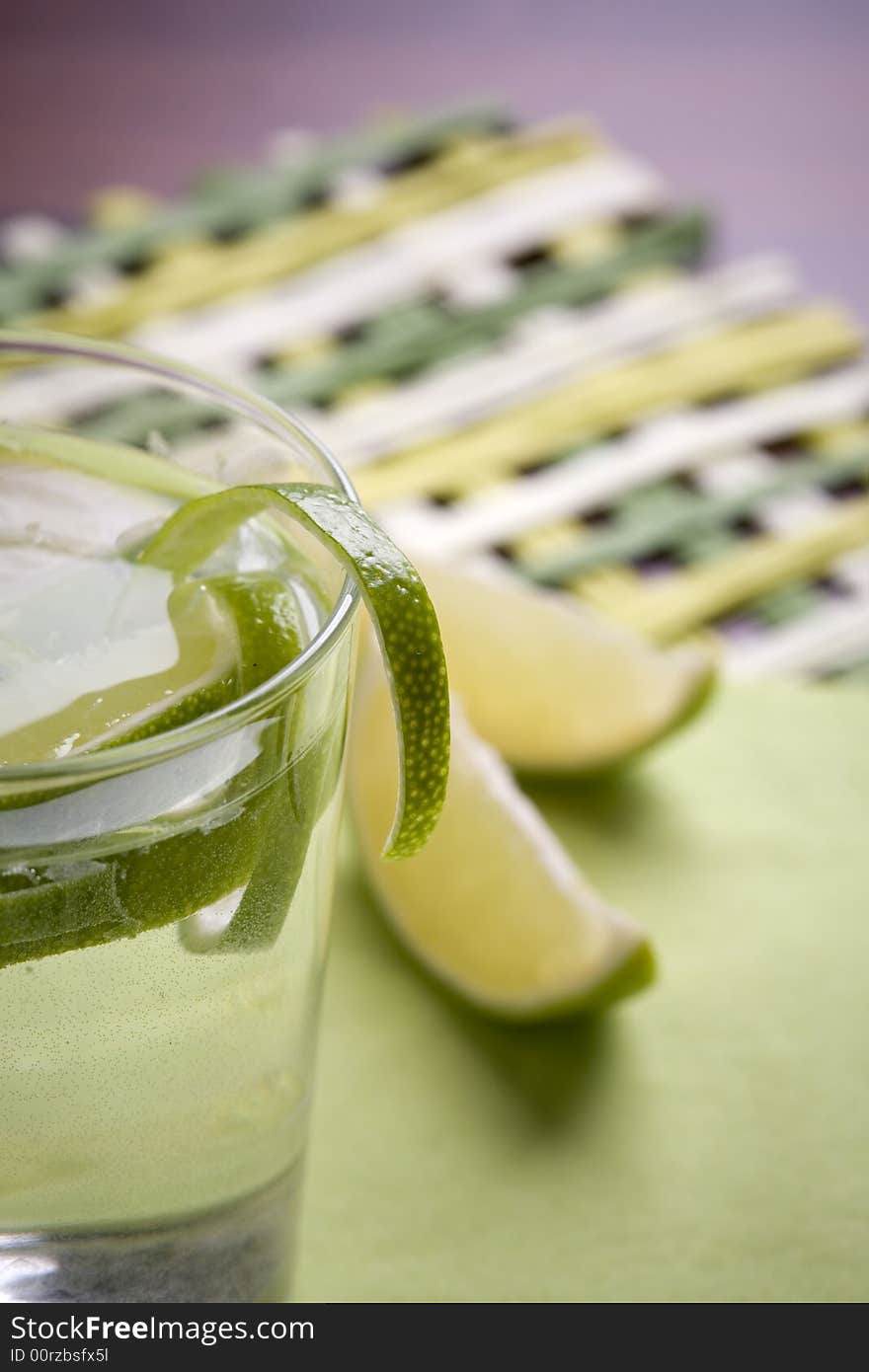 Water with lime