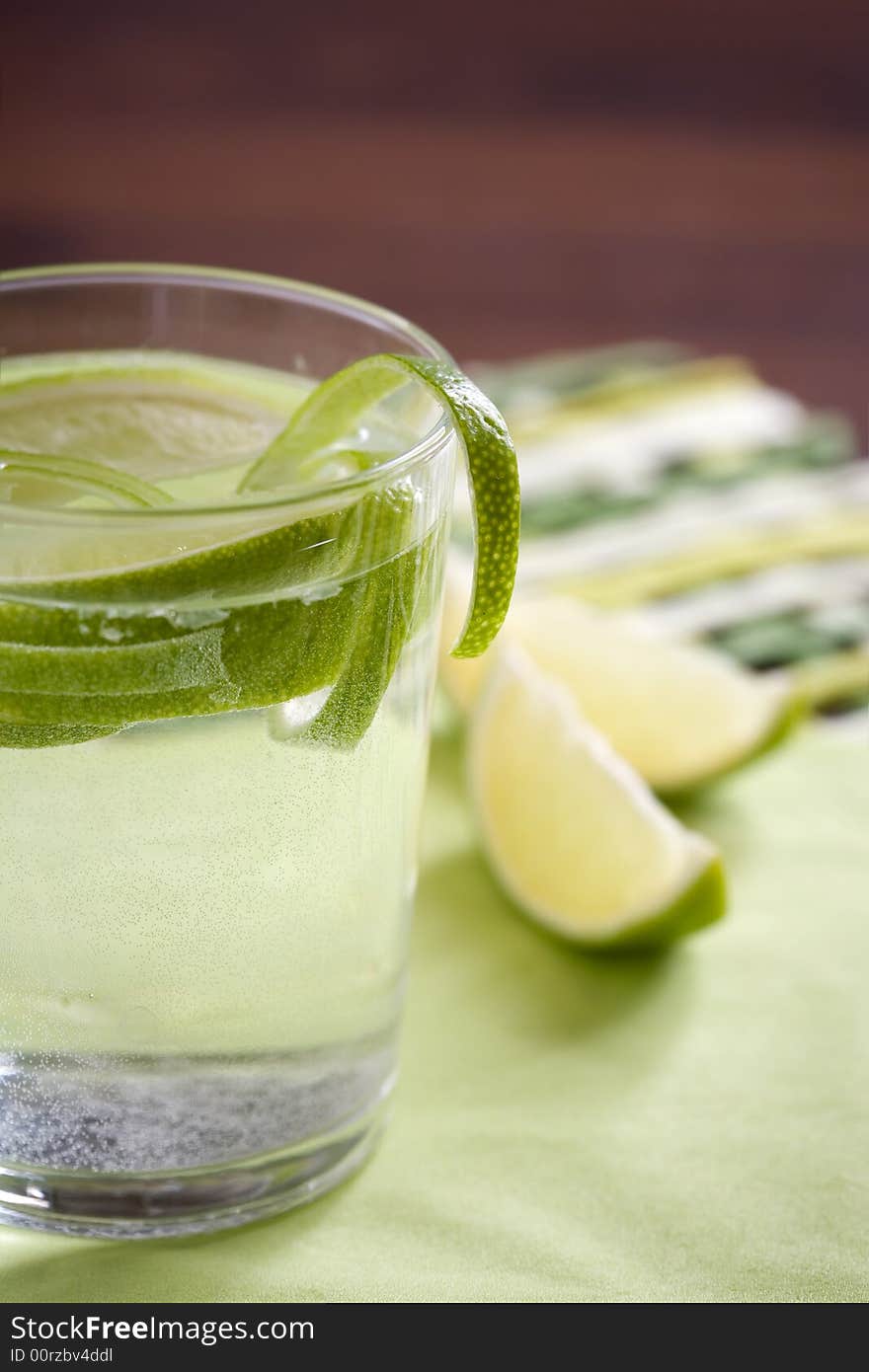 Water with lime