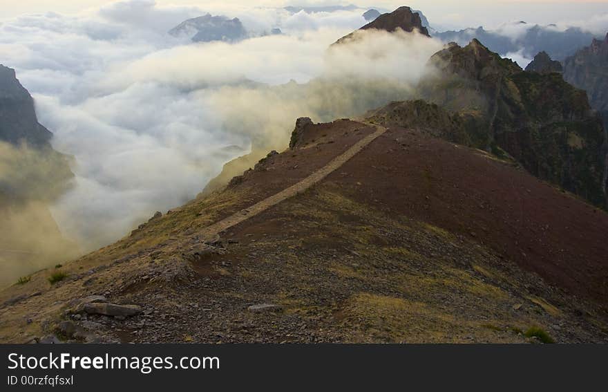 Islands in the clouds