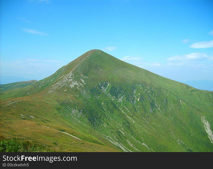 This is the highest mountain in Ukraine. This is the highest mountain in Ukraine