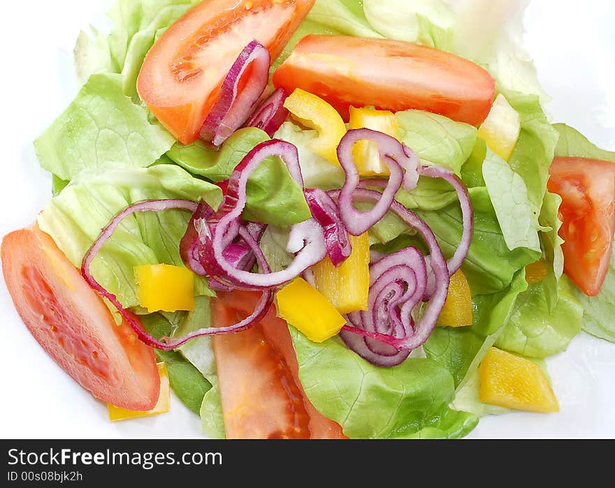 Delicious fresh vegetables studio shot. Delicious fresh vegetables studio shot