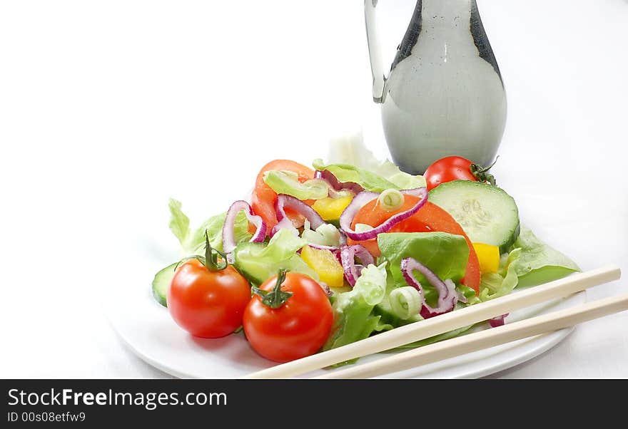 Delicious fresh vegetables studio shot. Delicious fresh vegetables studio shot