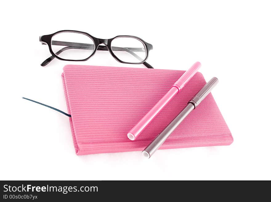 Purple Calendar And Black Glasses