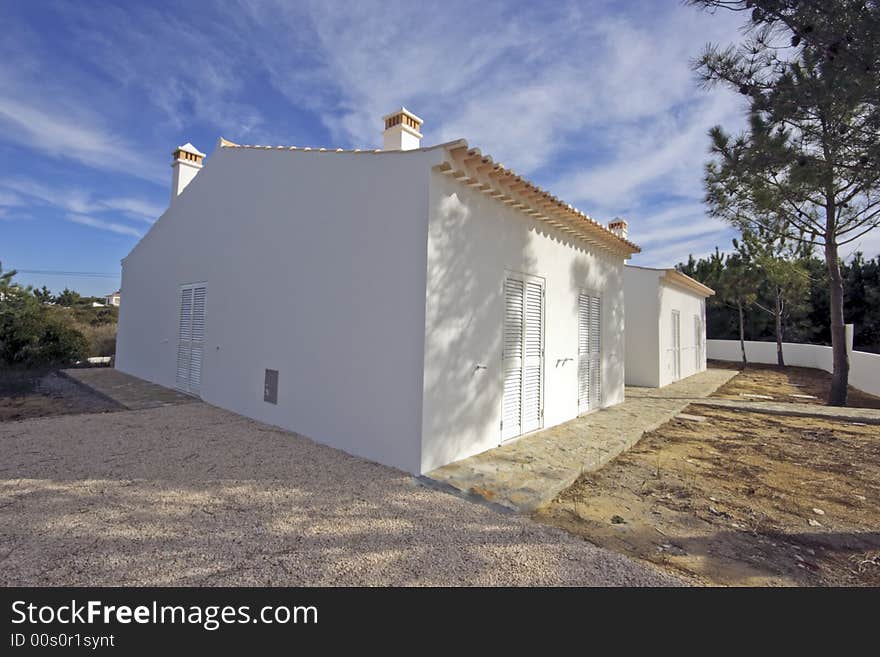 White Countryhouse In Portugal