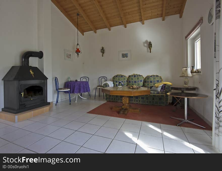 Beautiful interior from a villa in the Algarve in Portugal