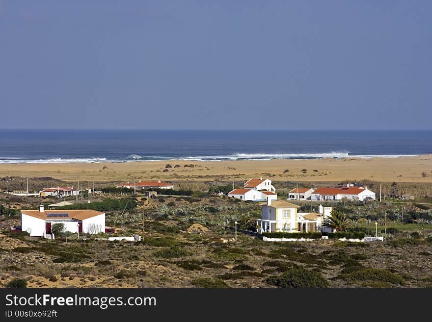 Carapateira and the Atlantic Ocean