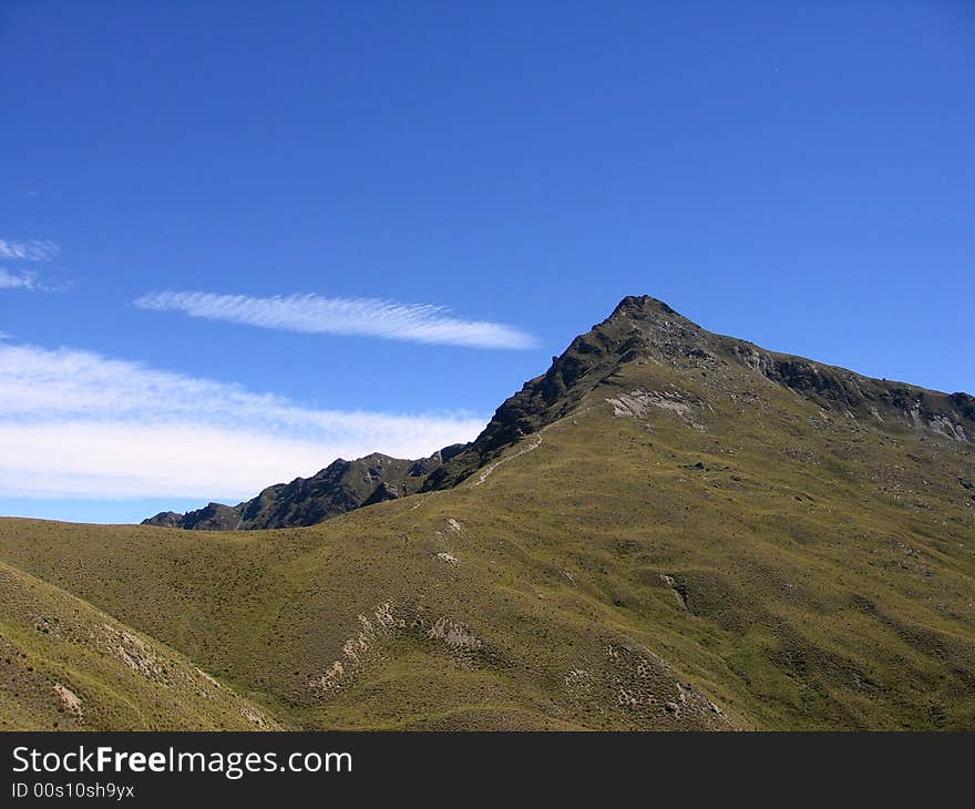 Ben Lemond's peak in Queenstown, New Zealand.