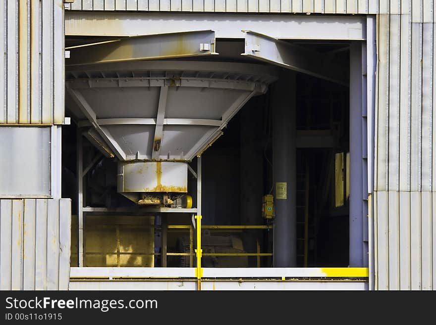 Sorting plant for the sand. Sorting plant for the sand