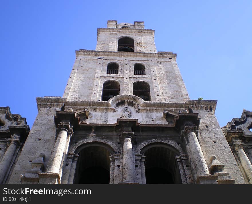 San Francisco de Asis Monastery tower, Havana, Cuba